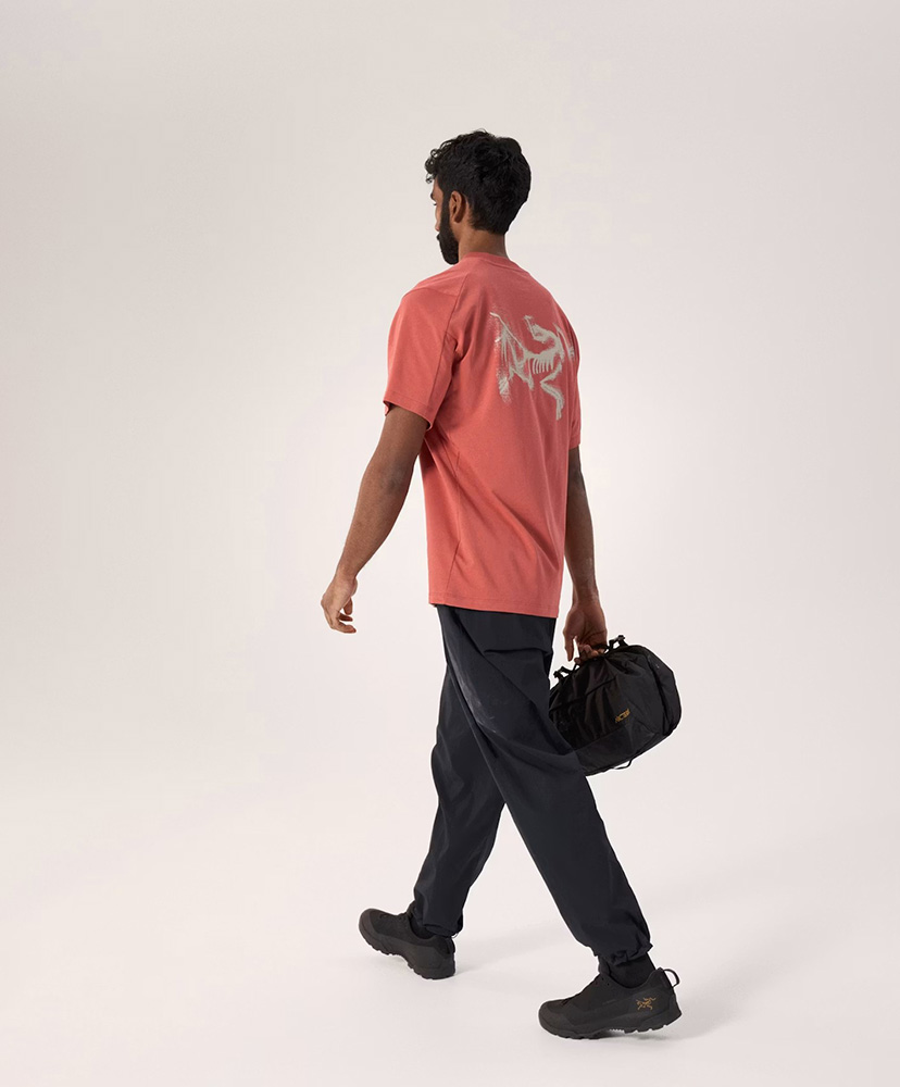 Kragg SL Cotton Blurred Bird SS Men's Stone Red/ストーンレッド L(MEN)