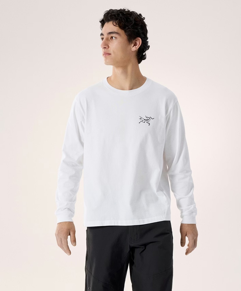 Kragg Cotton LS Men's White Light×Black/ホワイトライト×ブラック L(MEN)