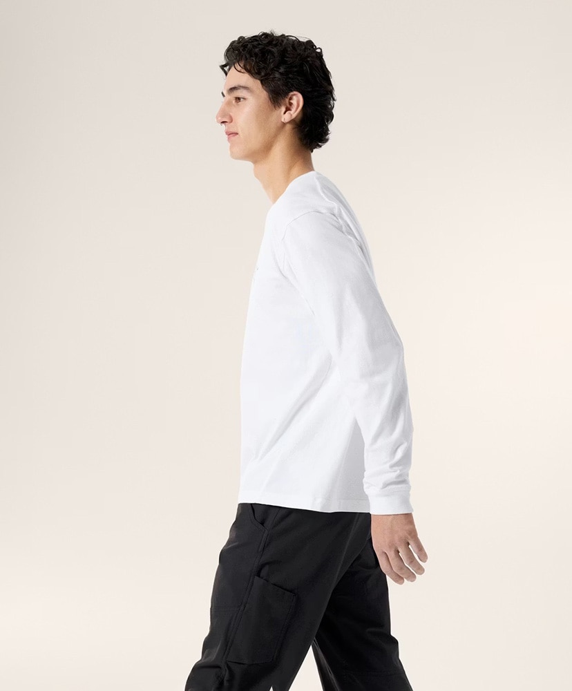 Kragg Cotton LS Men's White Light×Black/ホワイトライト×ブラック L(MEN)