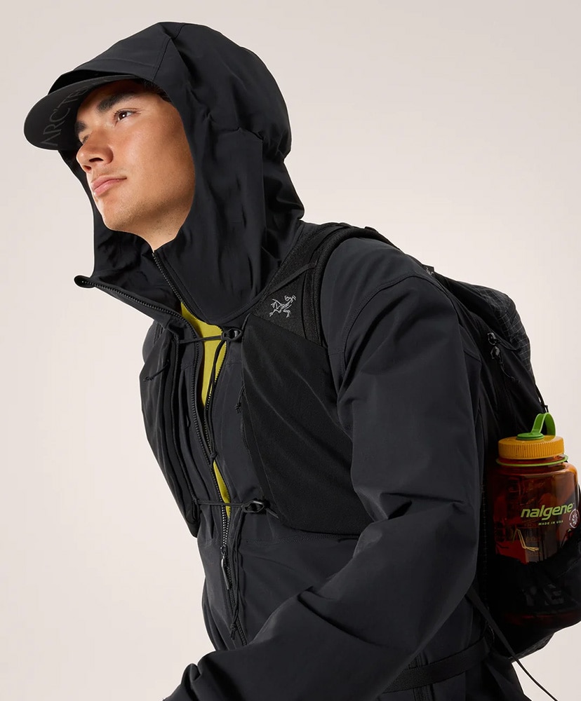 Gamma Hoody Men's Black/ブラック L(MEN)