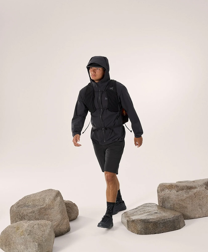 Gamma Hoody Men's Black/ブラック L(MEN)