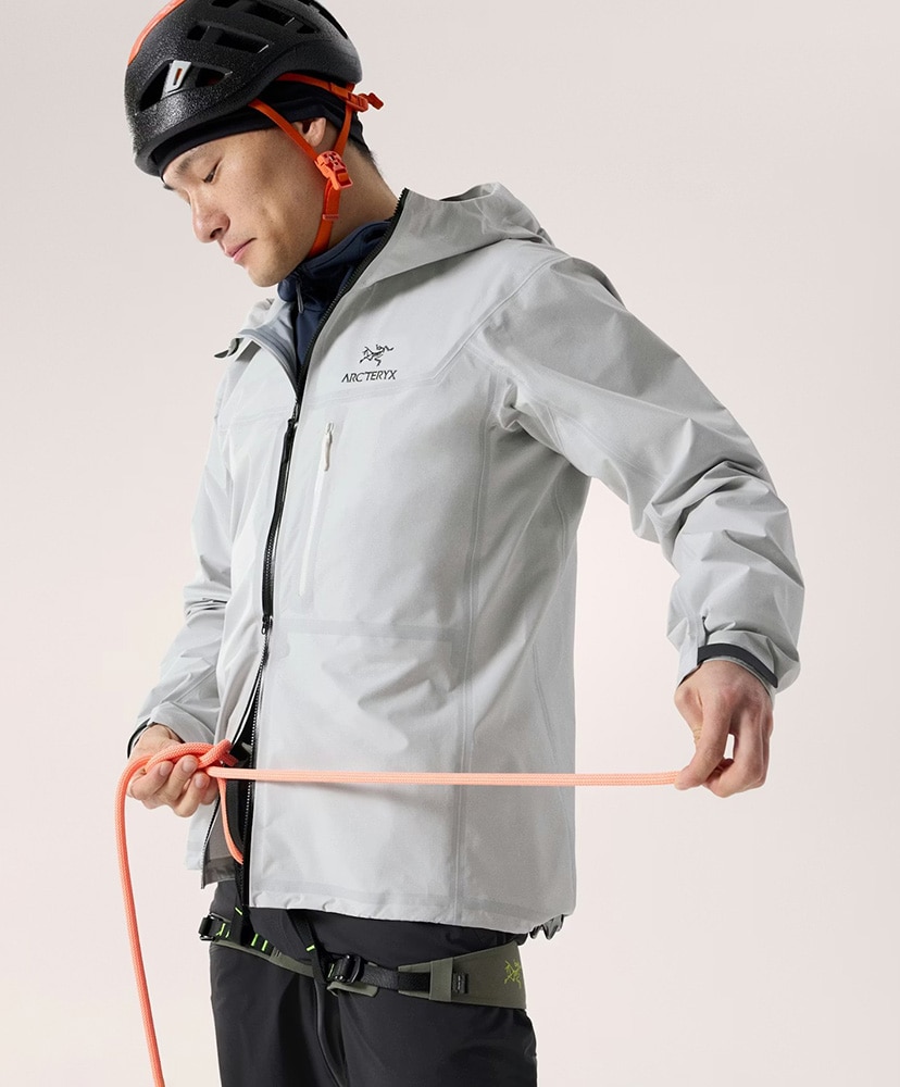 Alpha SL Jacket Men's Arctic Silk×Black/アークティックシルク×ブラック L(MEN)