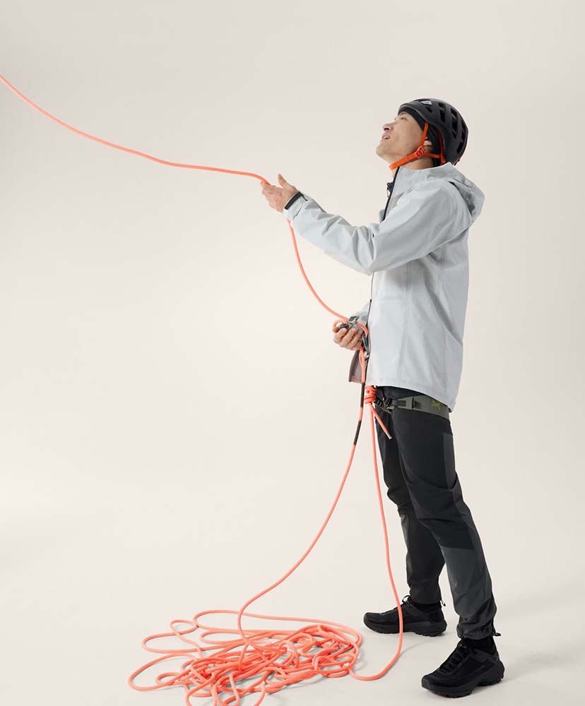 Alpha SL Jacket Men's Arctic Silk×Black/アークティックシルク×ブラック L(MEN)