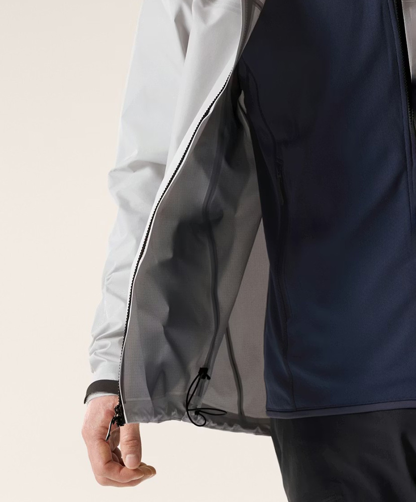 Alpha SL Jacket Men's Arctic Silk×Black/アークティックシルク×ブラック L(MEN)