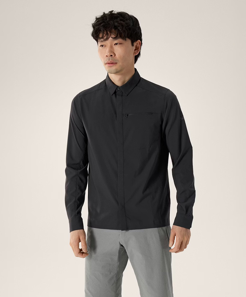Skyline LS Shirt Men's Black/ブラック L(MEN)