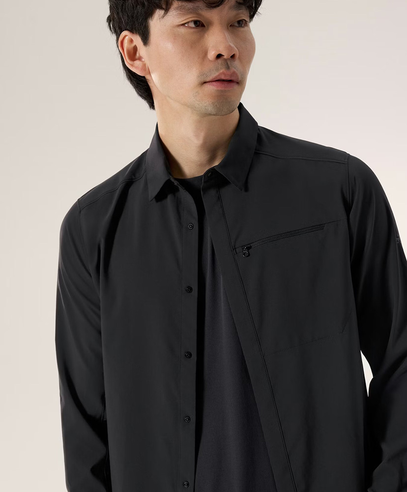 Skyline LS Shirt Men's Black/ブラック L(MEN)