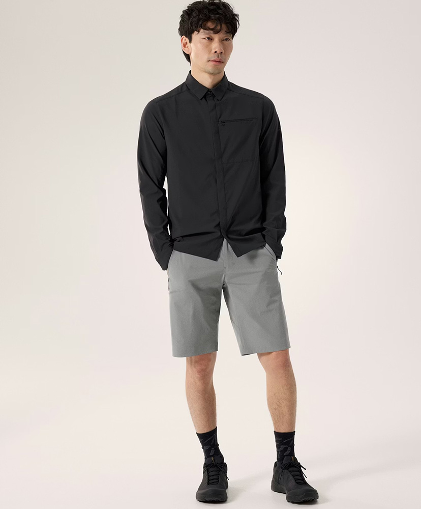 Skyline LS Shirt Men's Black/ブラック L(MEN)