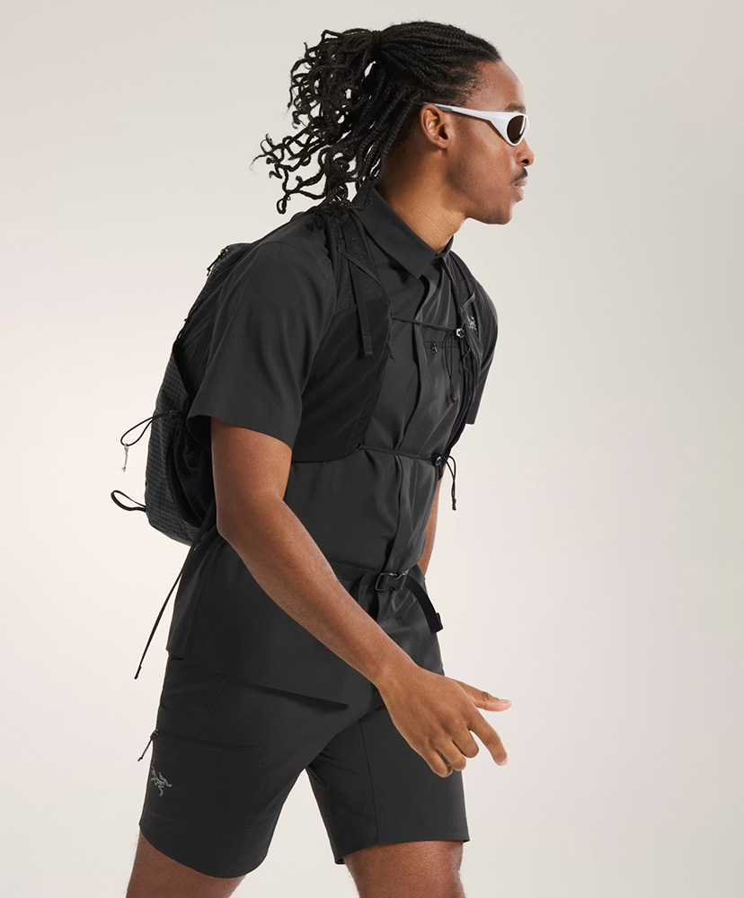 Skyline SS Shirt Men's Black/ブラック L(MEN)