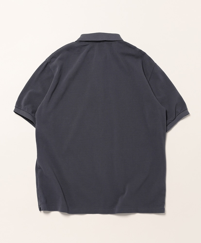 Cotton Pique Polo Shirt 017/ダークグレー 36(MEN)