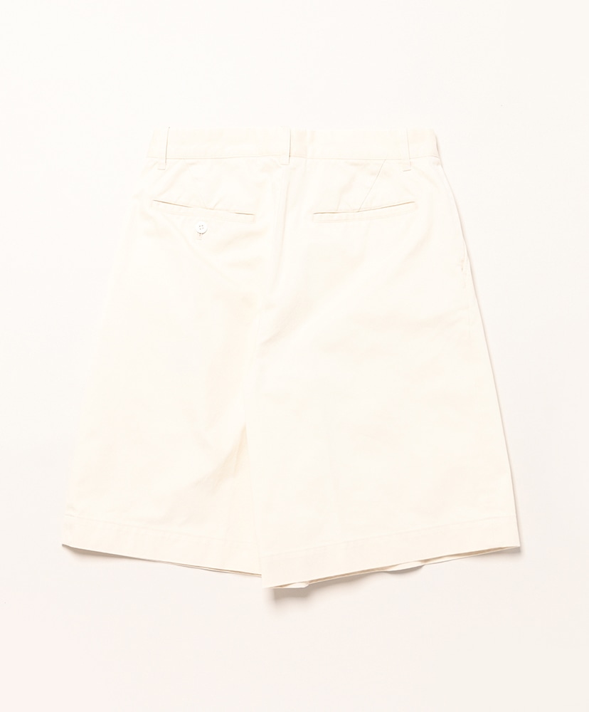 San Joaquin Cotton Chino Pleated Shorts 006/生成 36(MEN)