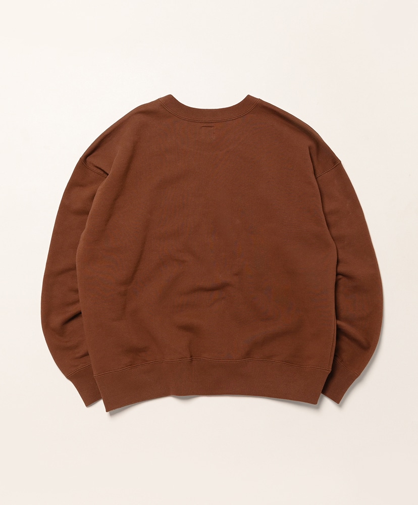 Chain Embroidery Logo Sweat Brown/ブラウン 38(MEN)