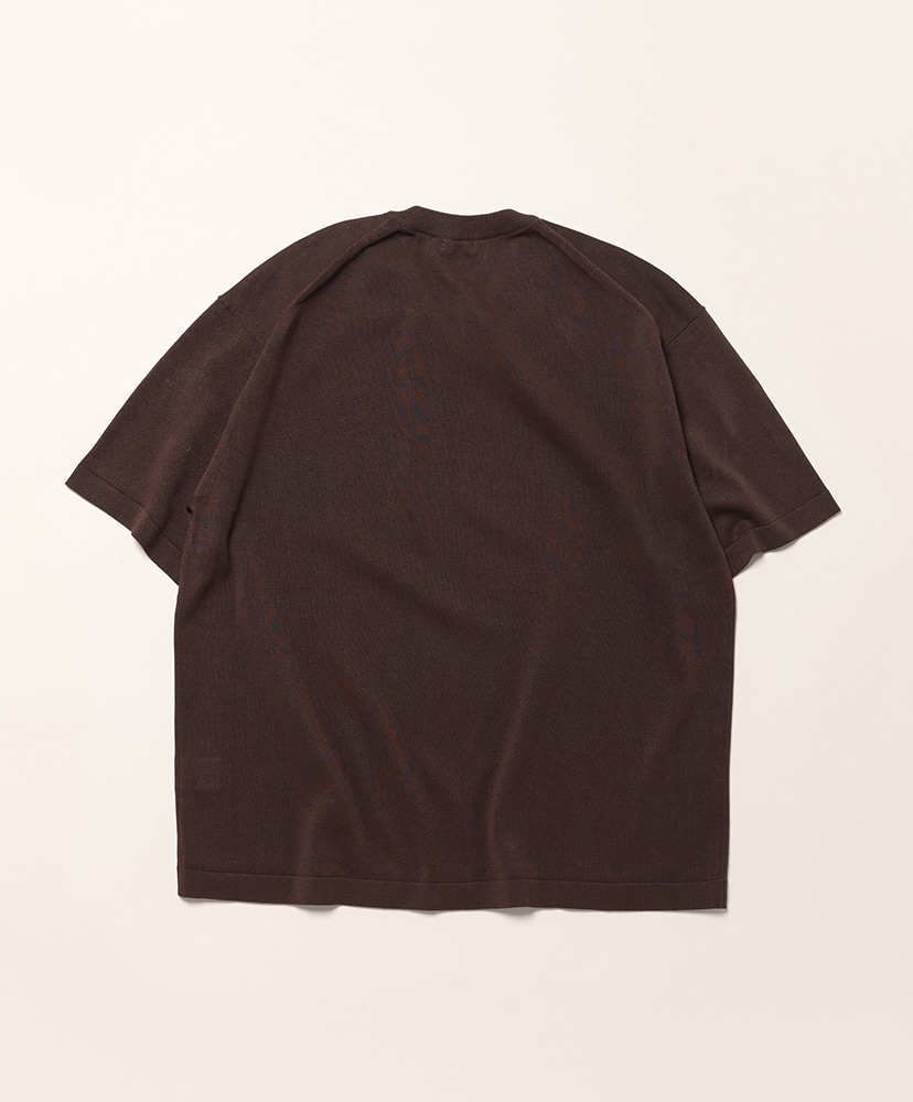 Washi V/N Knit T-shirt Brown/ブラウン 1(MEN)