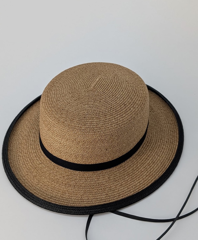 Paper Braid 2way Brim Hat BEG(ベージュ) FREE