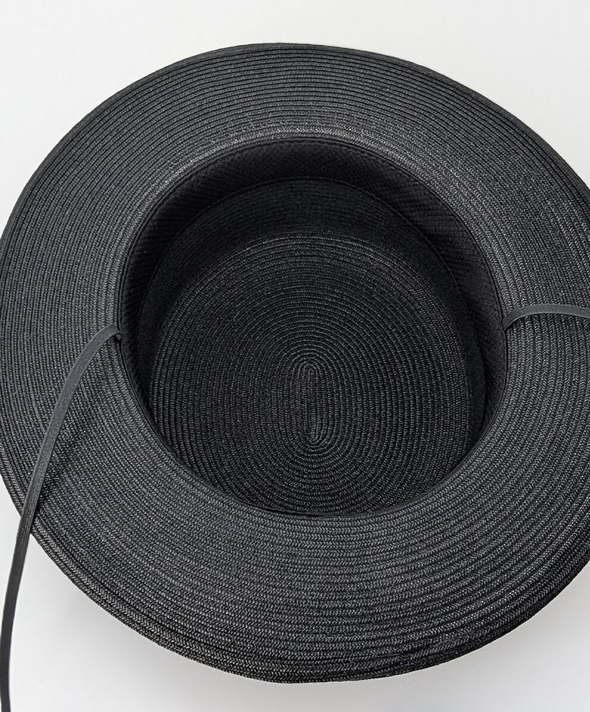 Paper Braid 2way Brim Hat BLK(ブラック) FREE