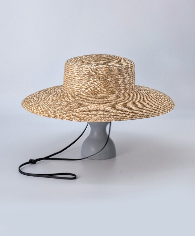 Straw Shade Hat - OBE NAT/ナチュラル 4(MEN)