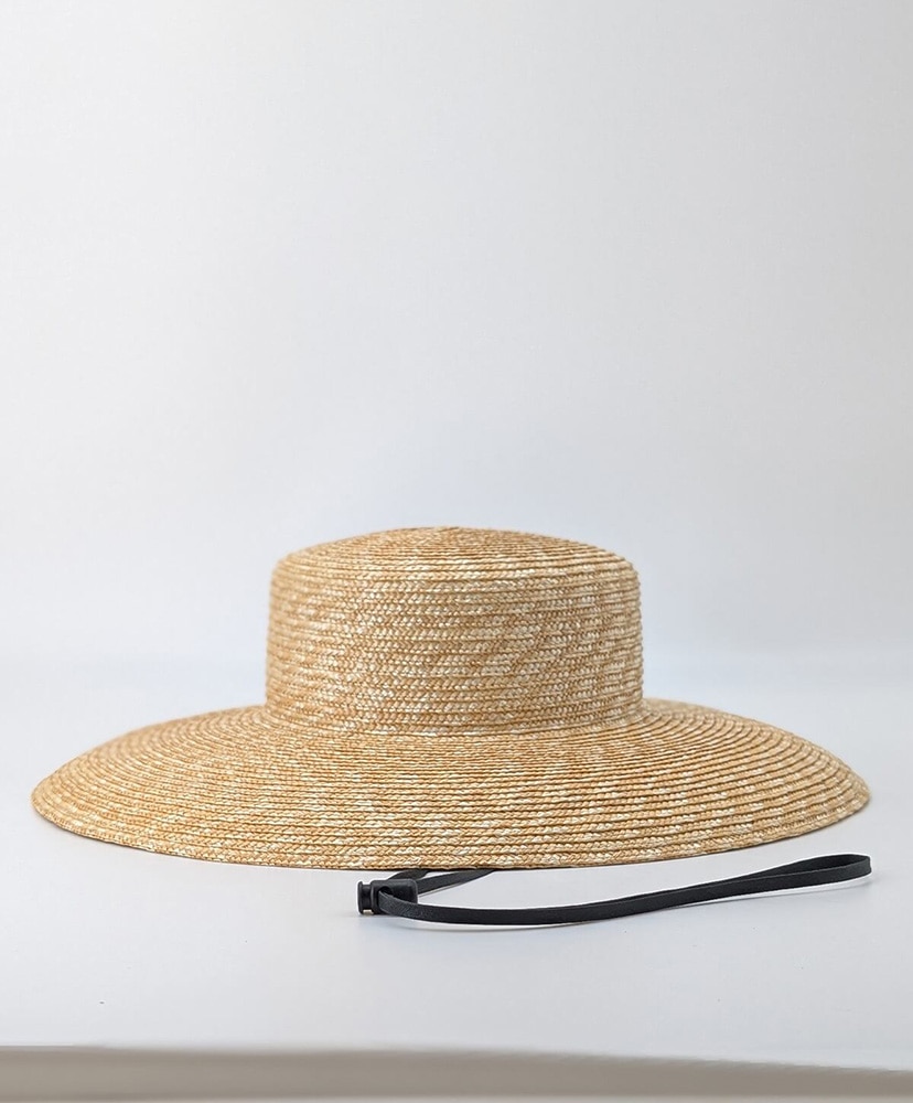 Straw Shade Hat - OBE NAT/ナチュラル 4(MEN)