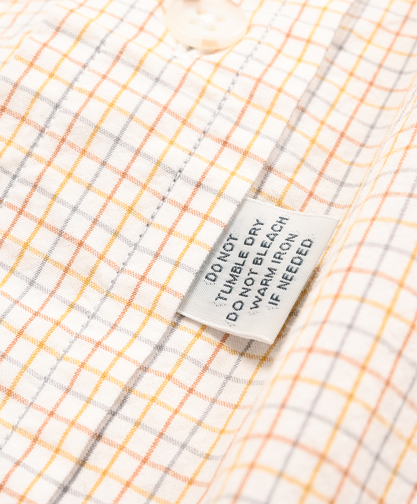 3 Button Regular Collar SH Micro Window/マイクロウインドウ Type A