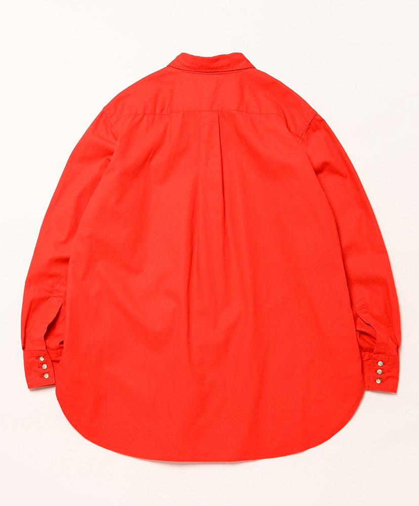 3 Button Regular Collar SH Red/レッド Type A