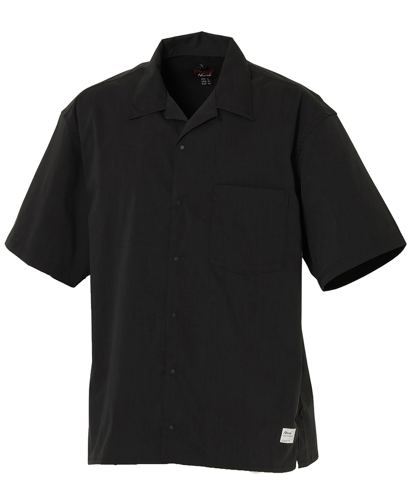 Hinoc Ripstop Opcl S/S Shirt BLK L(MEN)