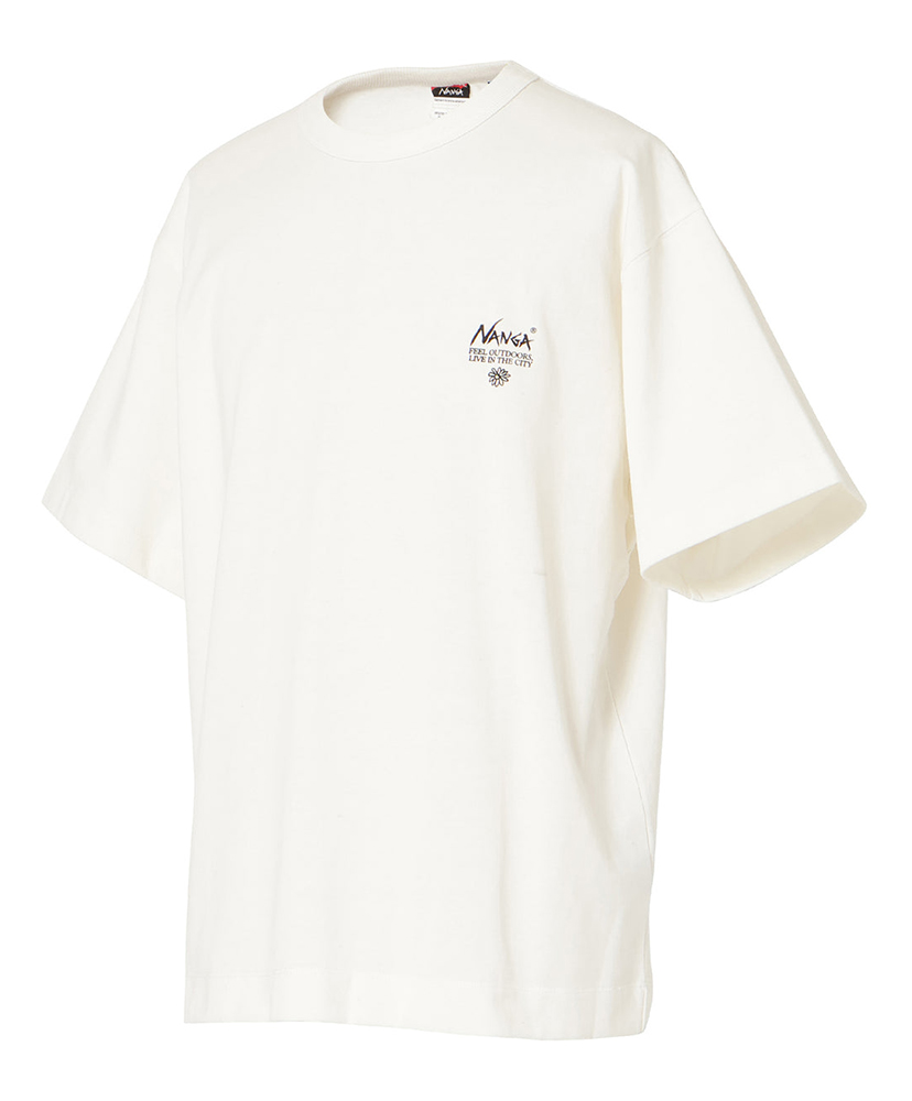 Eco Hybrid Vintage Flower Tee WHT L(MEN)