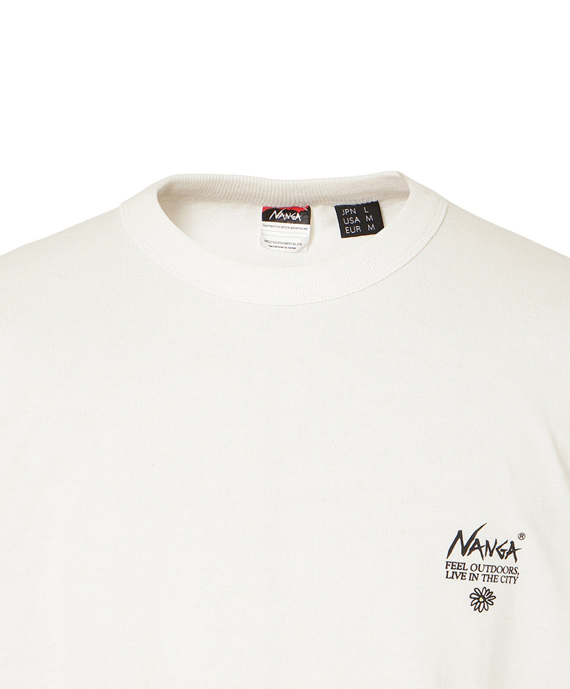 Eco Hybrid Vintage Flower Tee WHT L(MEN)
