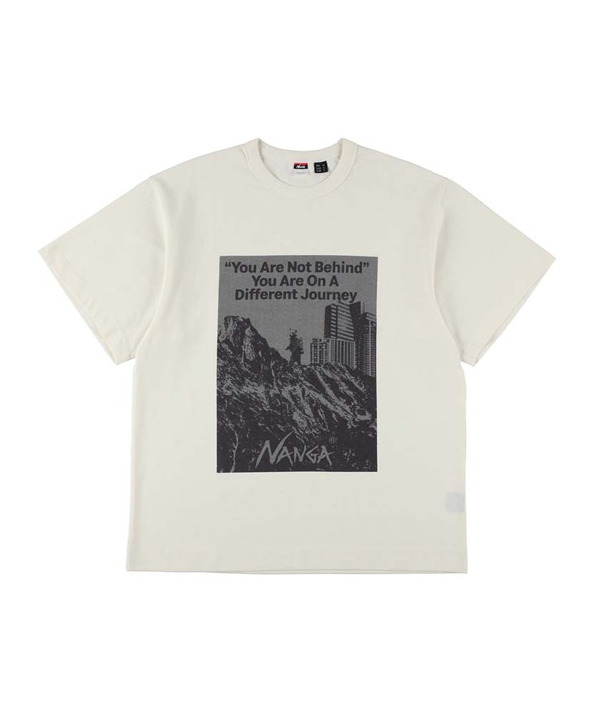 Eco Hybrid Field To City Tee(L(MEN) WHT): NANGA