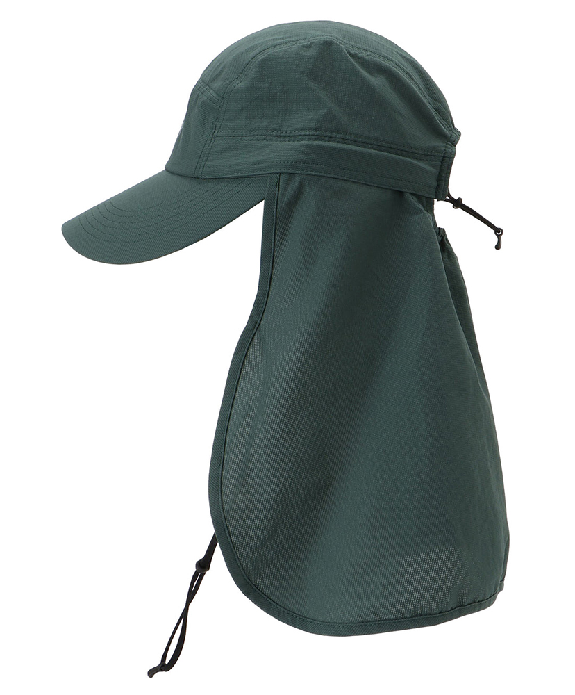 Dotair Long Visor Shade Cap GRN F