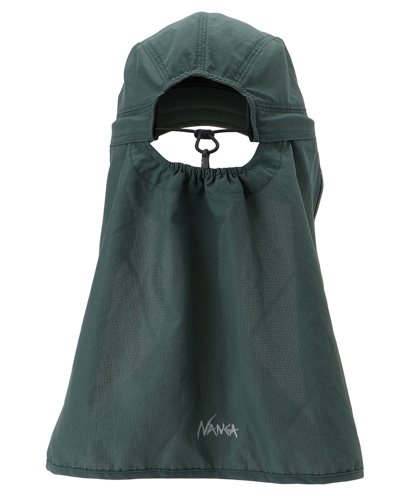 Dotair Long Visor Shade Cap GRN F