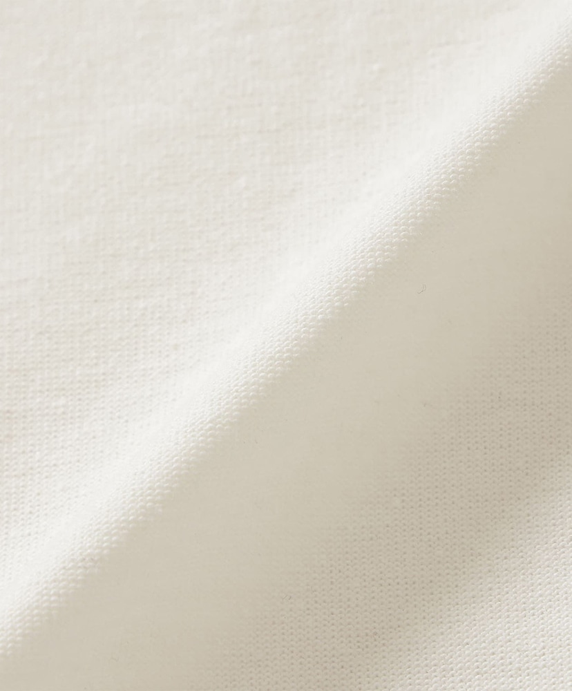 Eco Hybrid Box Logo Embroidery L/S Tee WHT L(MEN)