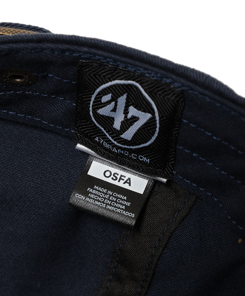 NANGA×'47 Cotton Cap BLK F