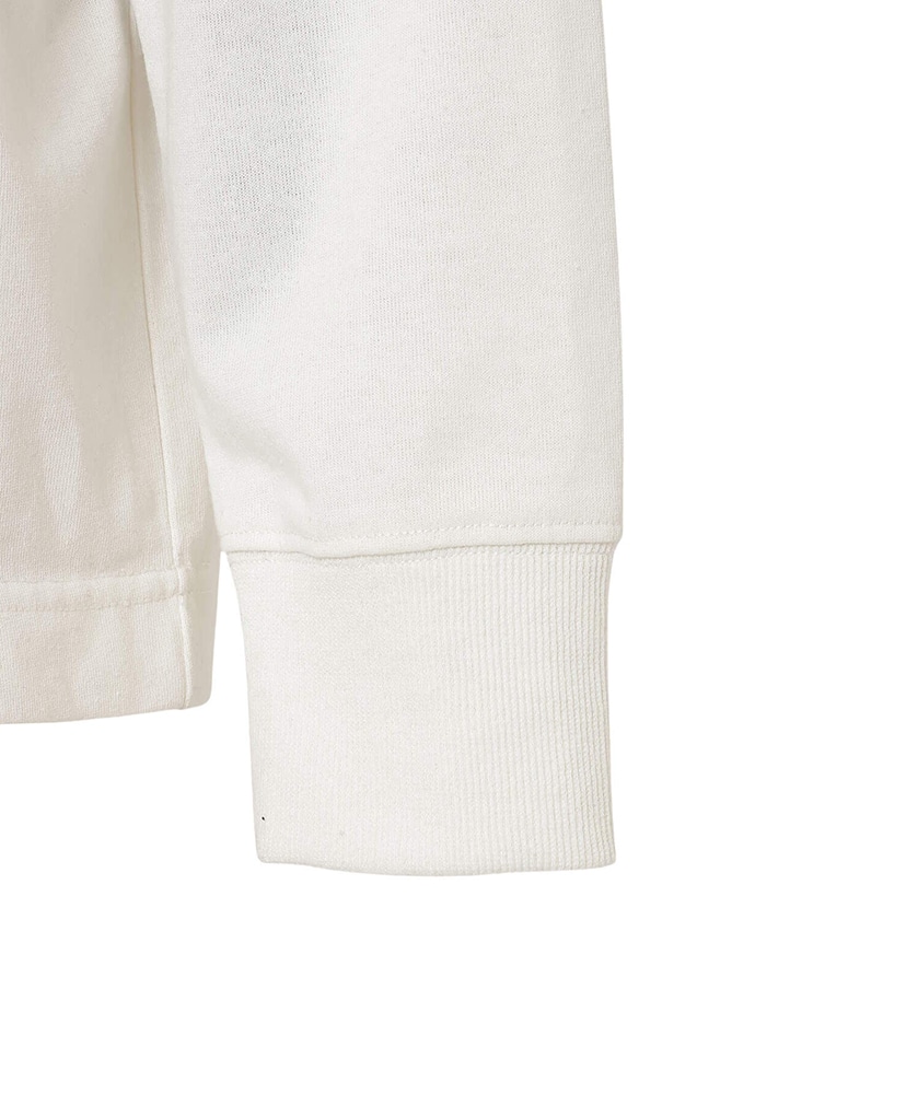 Eco Hybrid Box Logo L/S Tee(UNISEX) WHT L(MEN)