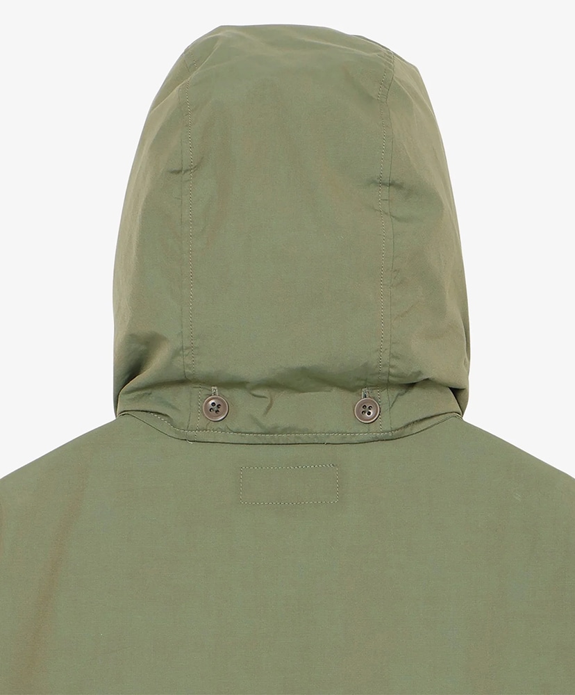 Half Zip Hooded Shirt Olive/オリーブ L(MEN)
