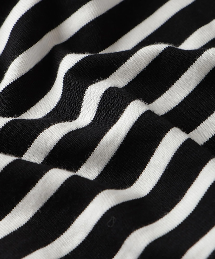 Detachable Border L/S Tee Navy/ネイビー L(MEN)