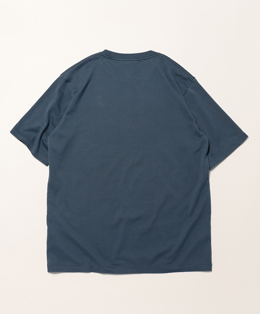 Luster Plaiting Tee Deep Blue/ディープブルー 3(MEN)