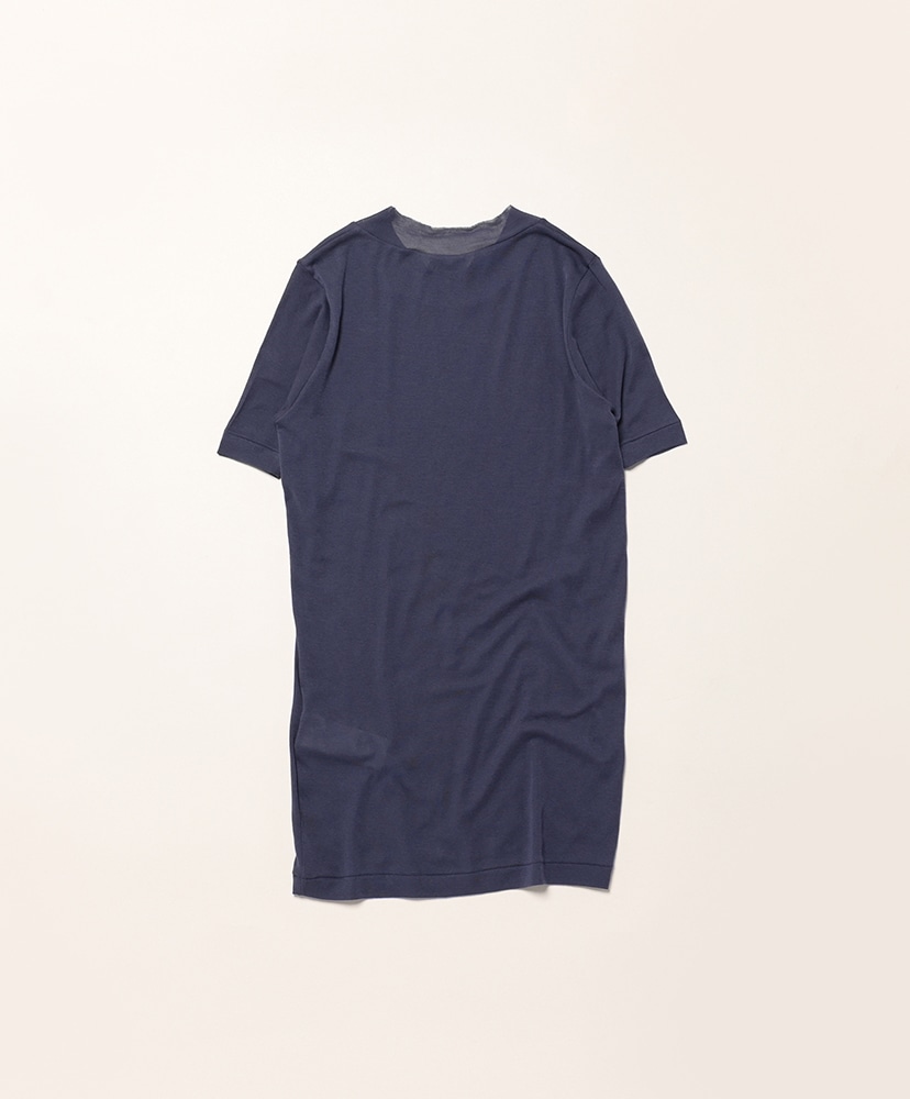 Super High Gauge Sheer Rib Tee Navy/ネイビー 1(WOMEN)