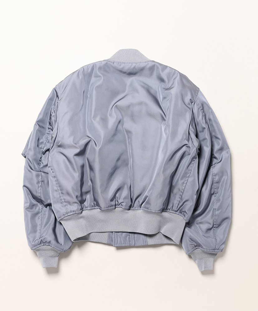 High Density Silk Twill Flight Blouson Blue Gray/ブルーグレー 3(MEN)