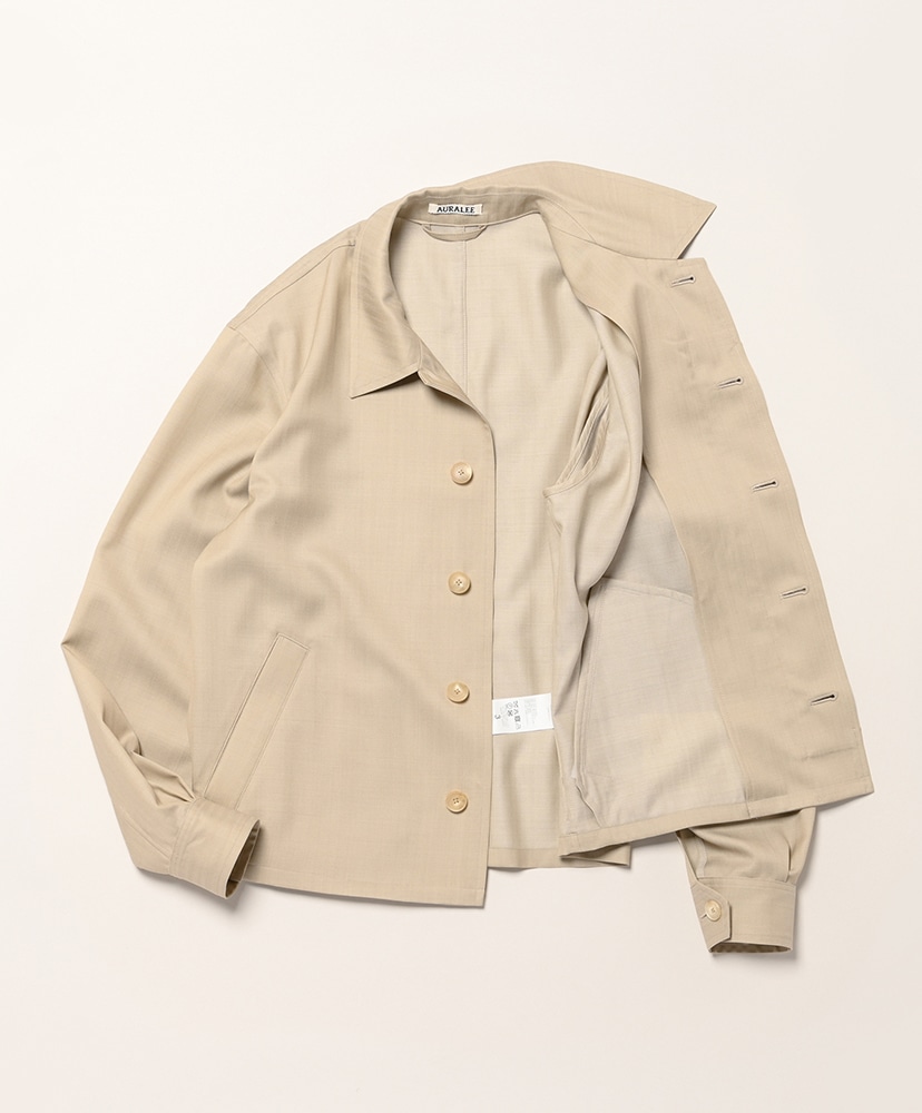 Wool Herringbone Blouson Beige/ベージュ 3(MEN)