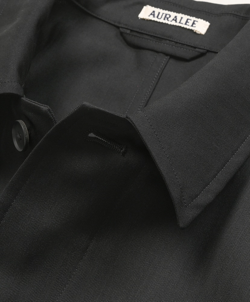 Wool Herringbone Blouson Black/ブラック 3(MEN)