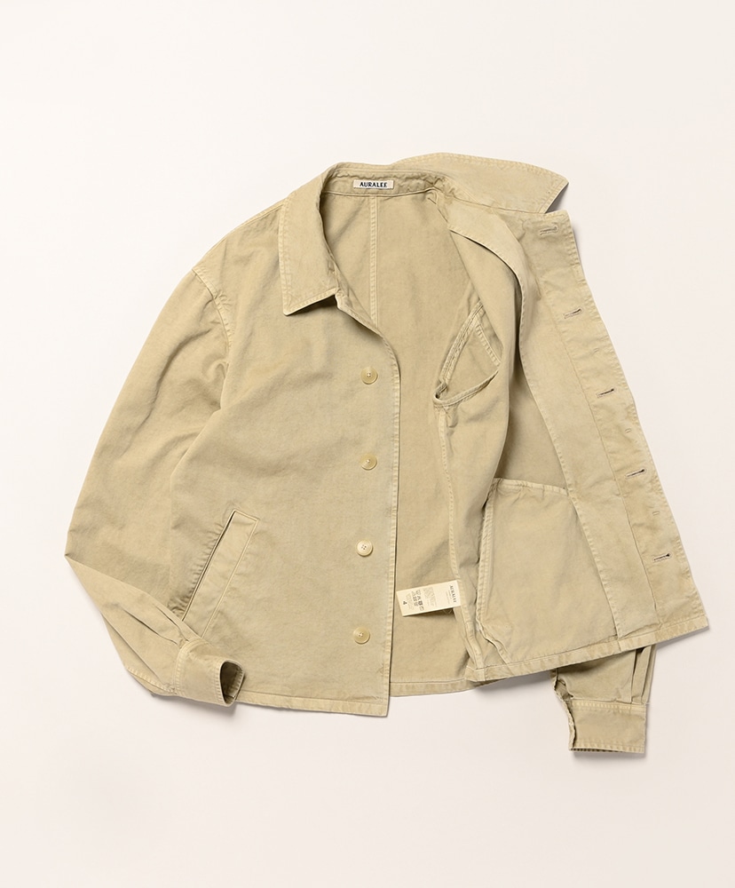 Garment-Dyed Finx Light Chino Blouson Beige/ベージュ 3(MEN)