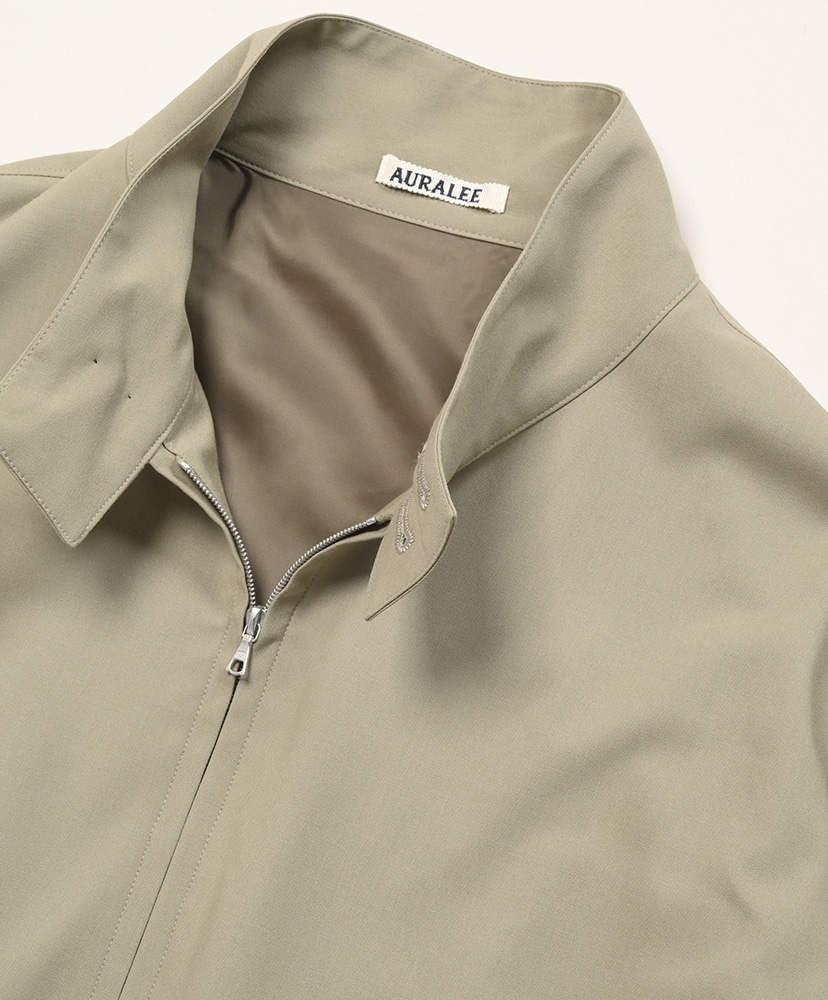 Ultra Fine Tropical Wool Zip Blouson Light Khaki/ライトカーキ 3(MEN)