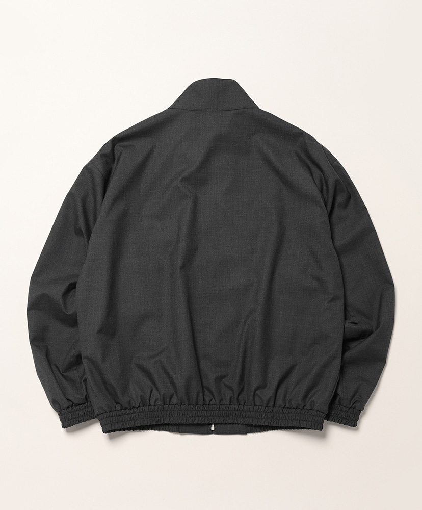 Ultra Fine Tropical Wool Zip Blouson Top Charcoal/トップチャコール 3(MEN)