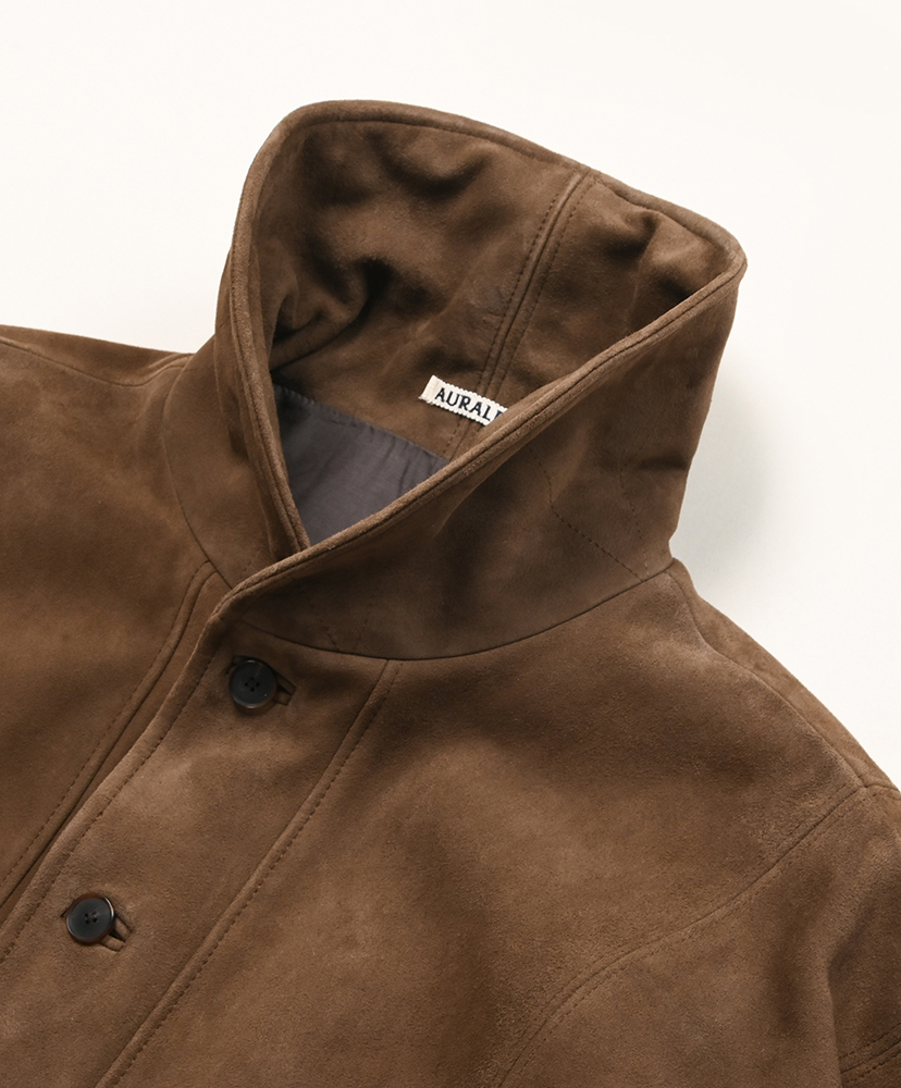 Silky Grain Suede Blouson Dark Brown/ダークブラウン 3(MEN)