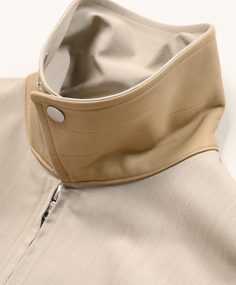 Wool Max Canvas Blouson Top Gray Beige/トップグレーベージュ 3(MEN)