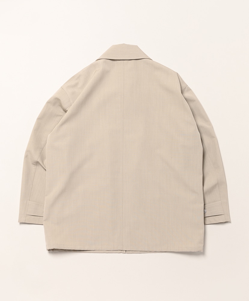 Wool Max Canvas Blouson Top Gray Beige/トップグレーベージュ 3(MEN)