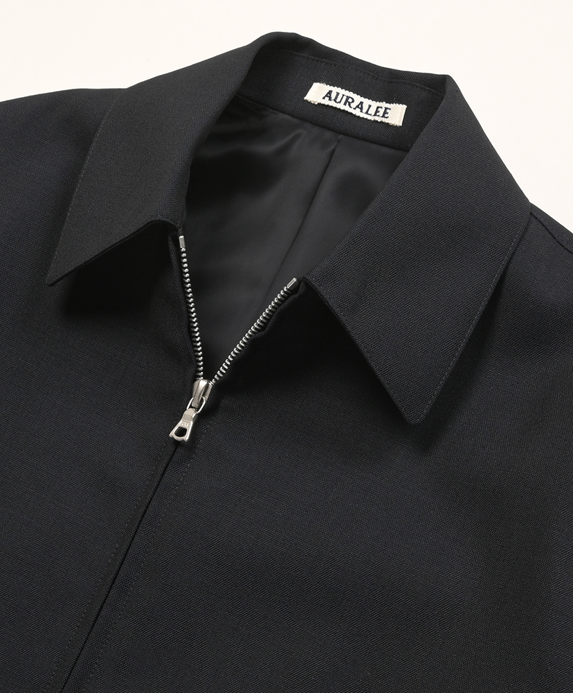 Wool Kid Mohair Hopsack Zip Blouson Dark Navy/ダークネイビー 0(WOMEN)