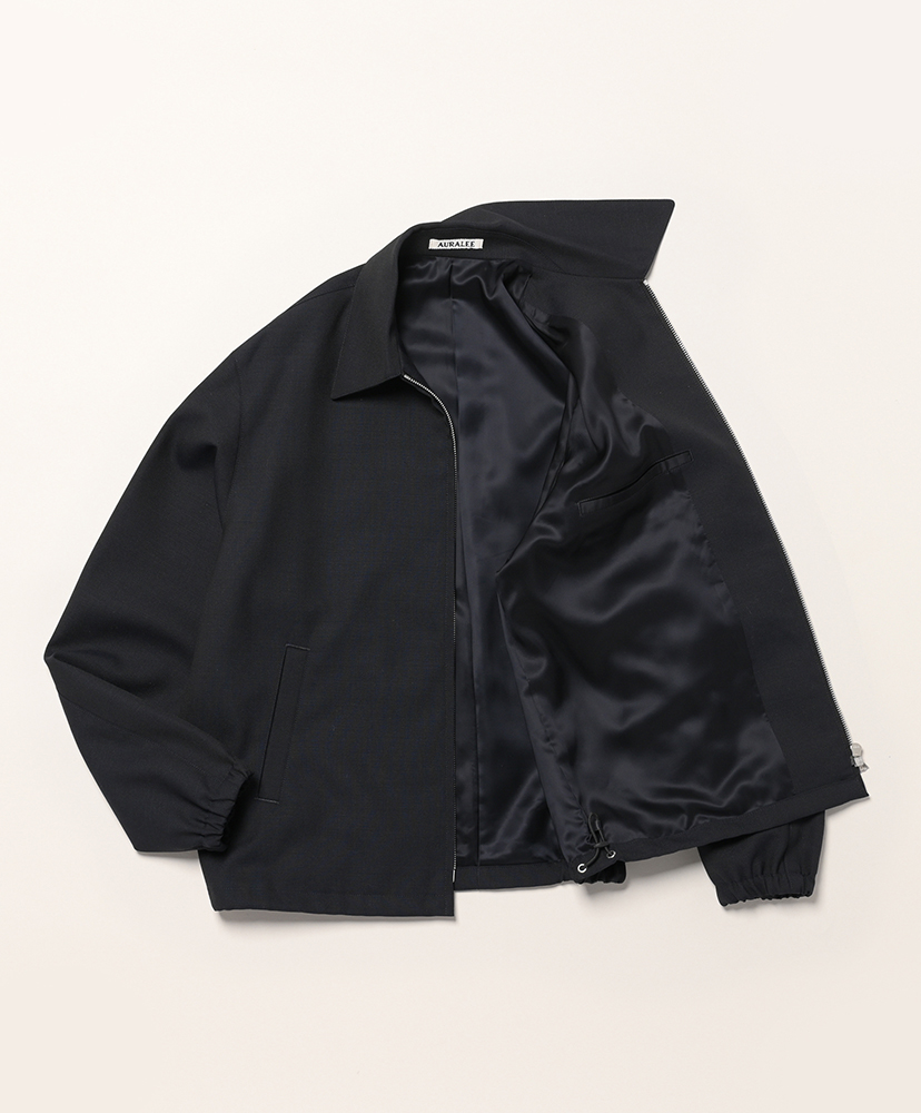 Wool Kid Mohair Hopsack Zip Blouson Dark Navy/ダークネイビー 0(WOMEN)