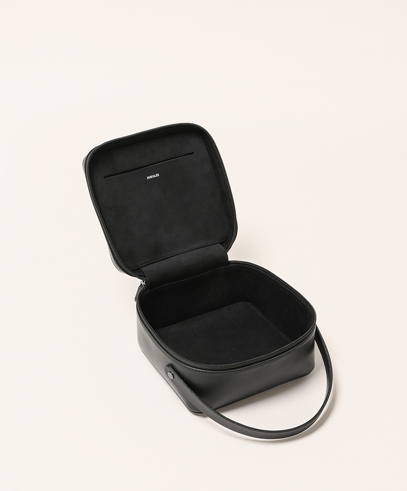 Laether Small Travel Case Made By AETA Black/ブラック F