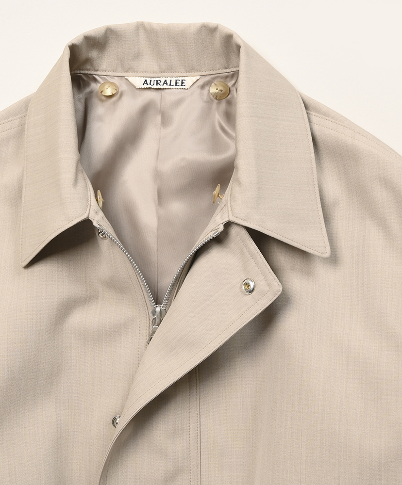 Wool Max Canvas Blouson Top Gray Beige/トップグレーベージュ 0(WOMEN)