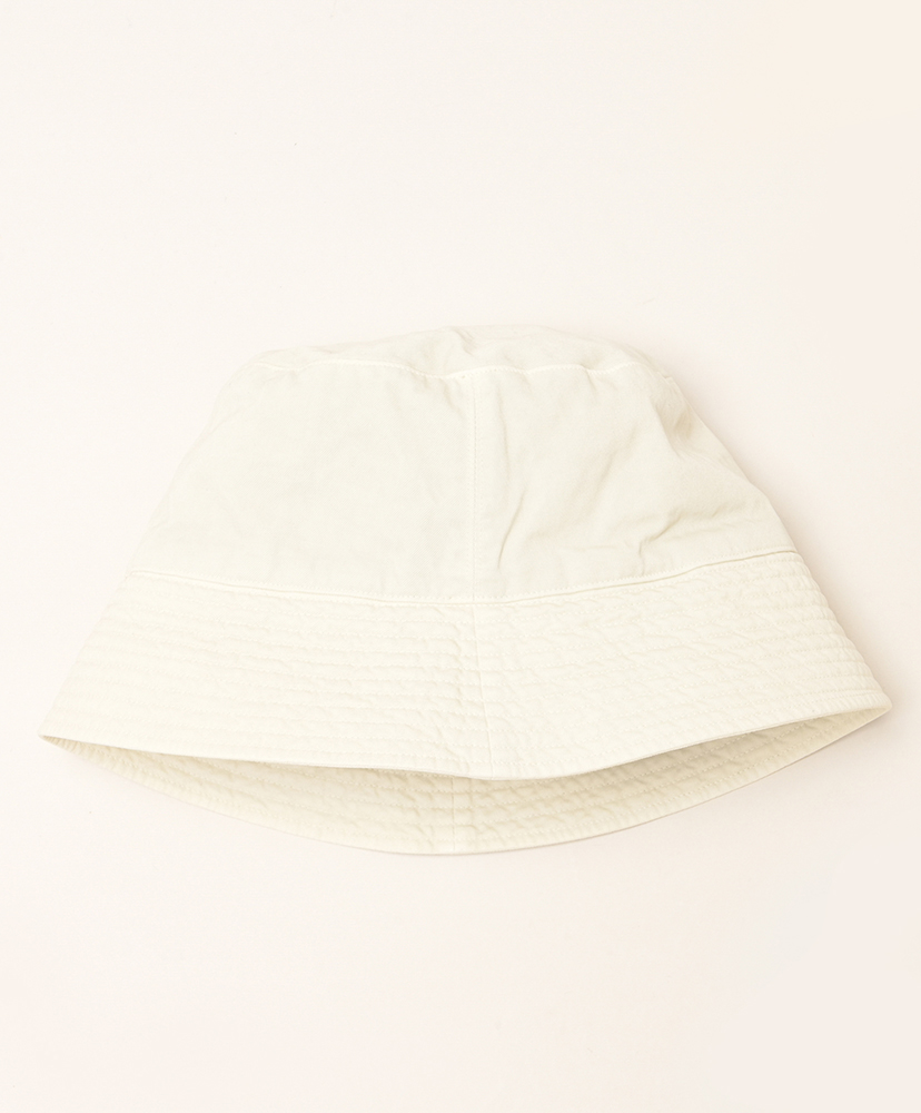 Garment-Dyed Finx Chino Bucket Hat Ivory/アイボリー MS