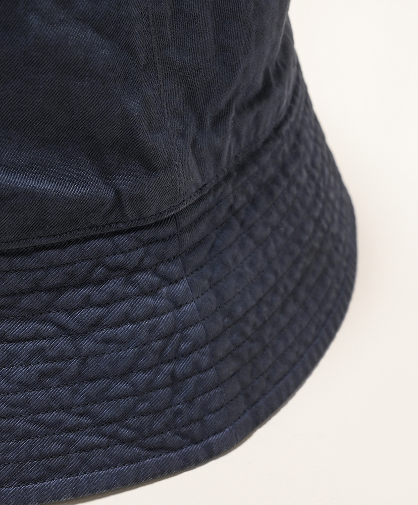 Garment-Dyed Finx Chino Bucket Hat Navy/ネイビー MS